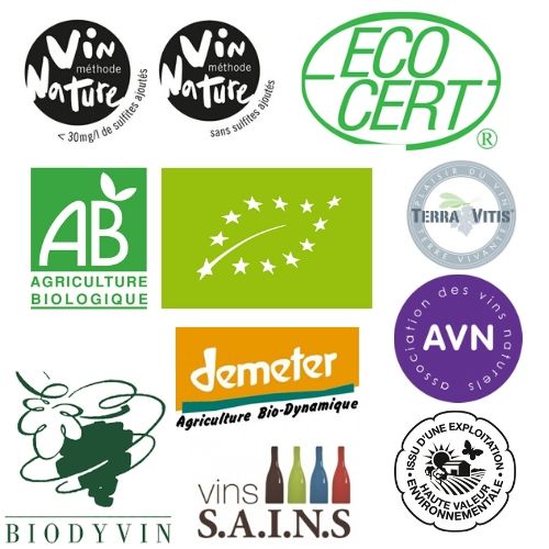 ekologiškas vynas ženklinimas logotipai
